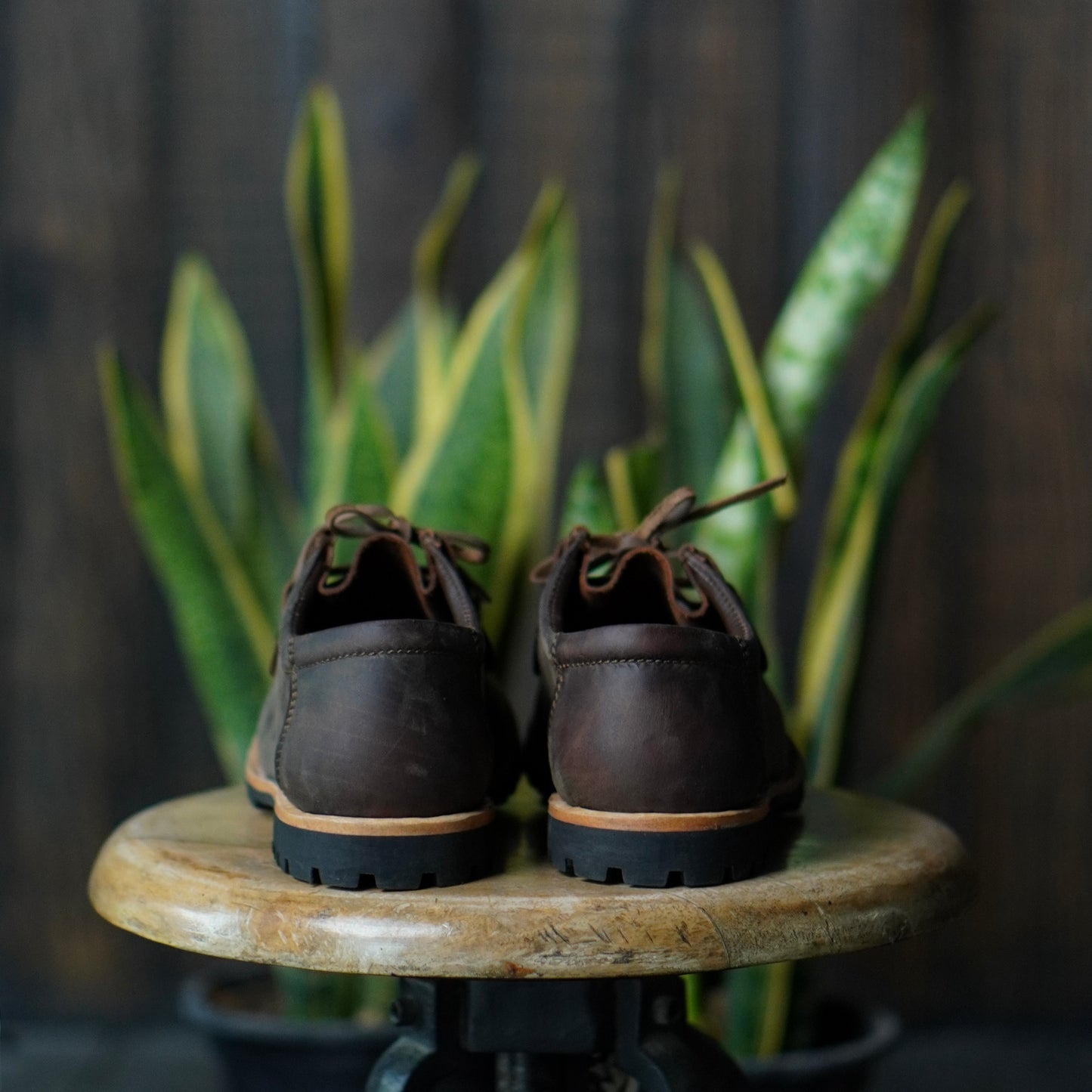Strider Moc Shoe (Vintage Brown) Goodyear Welted