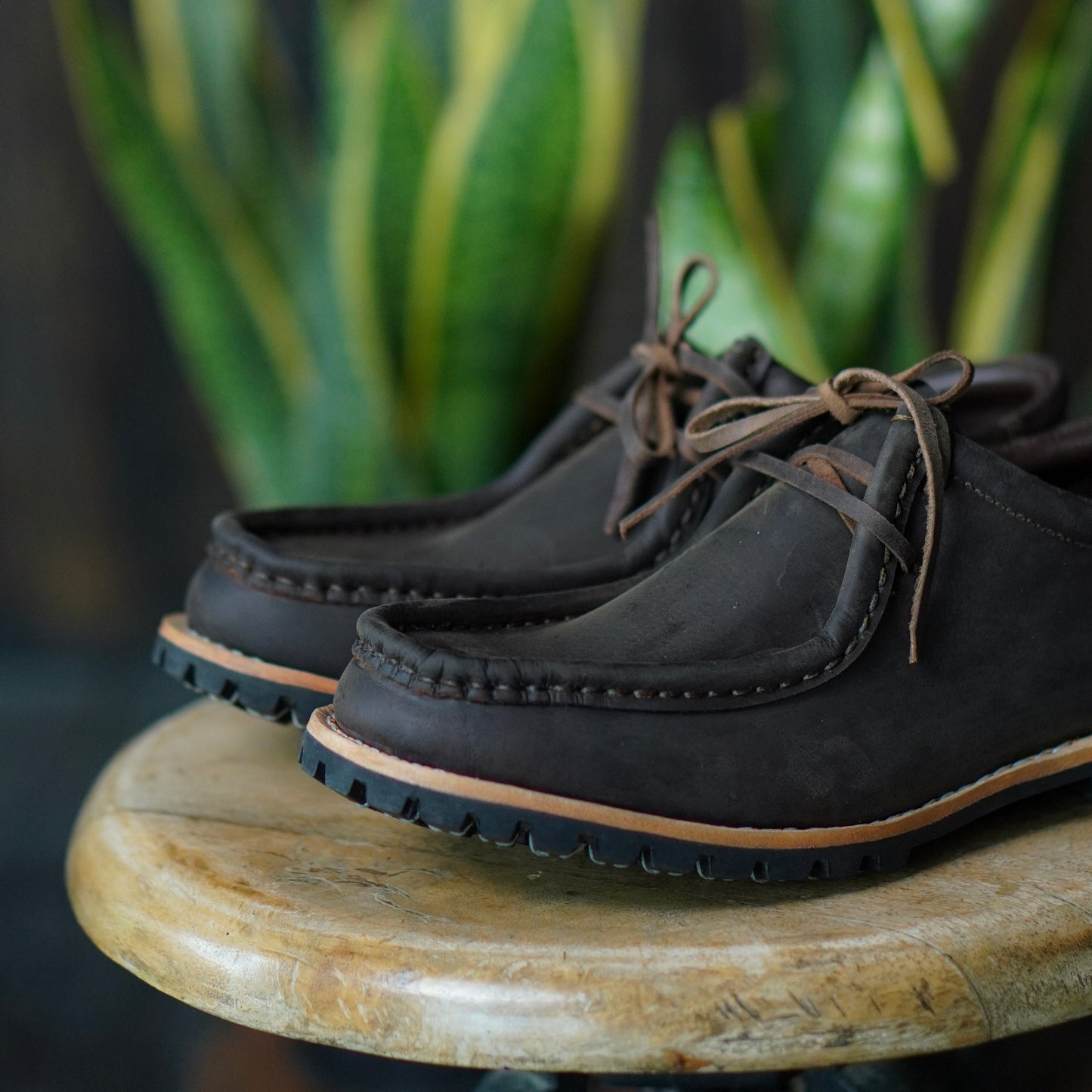 Strider Moc Shoe (Vintage Brown) Goodyear Welted