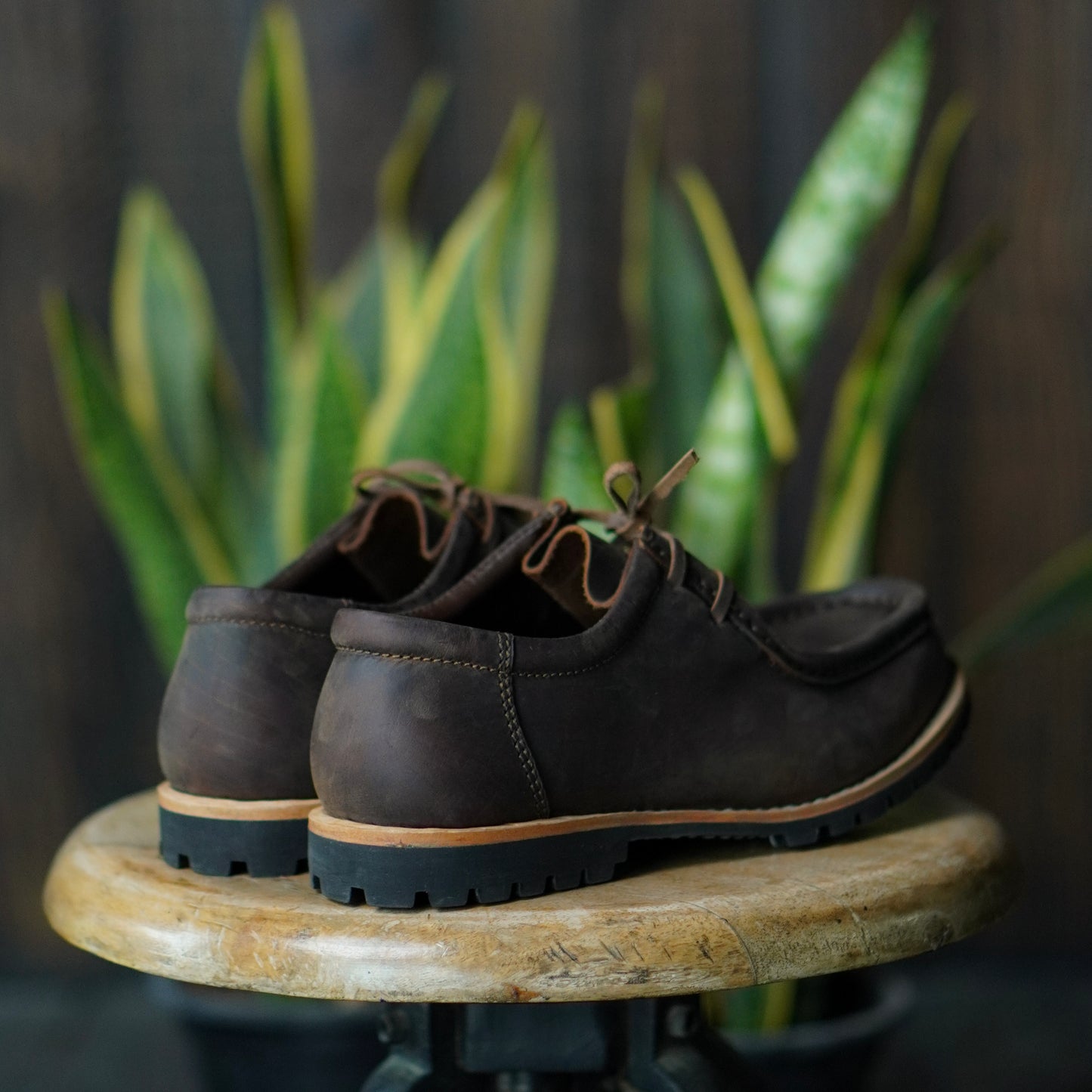 Strider Moc Shoe (Vintage Brown) Goodyear Welted