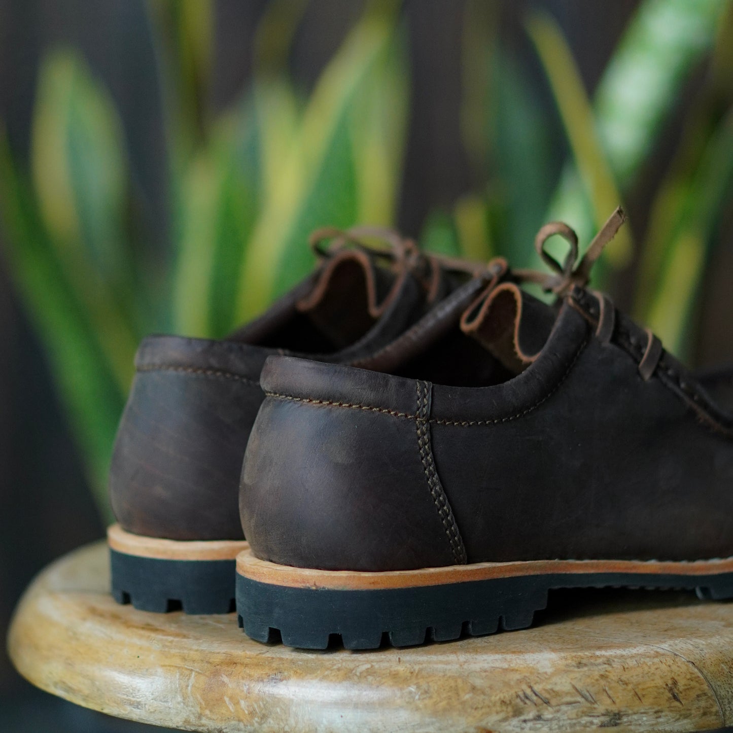 Strider Moc Shoe (Vintage Brown) Goodyear Welted