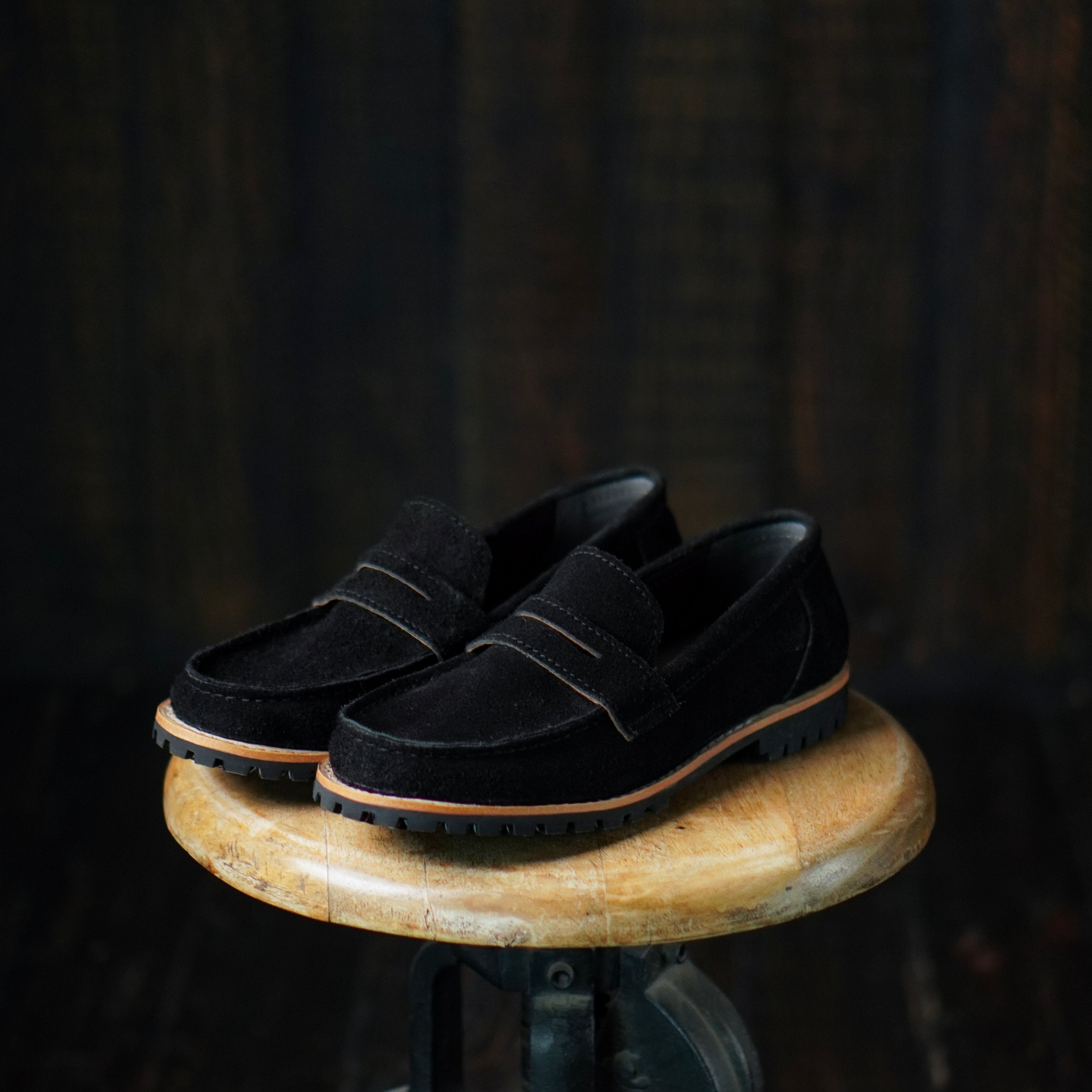 24SS new/Jil Sander 装飾レザーローファー Loafer Black (Jil