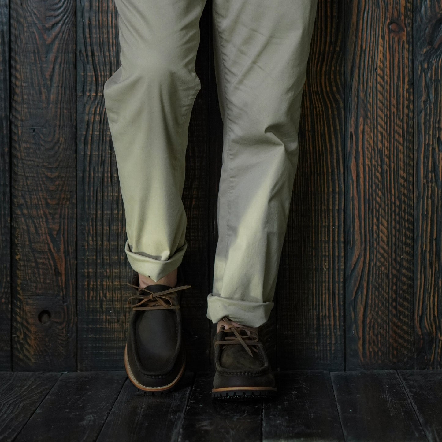 Strider Moc Shoe (Vintage Brown) Goodyear Welted
