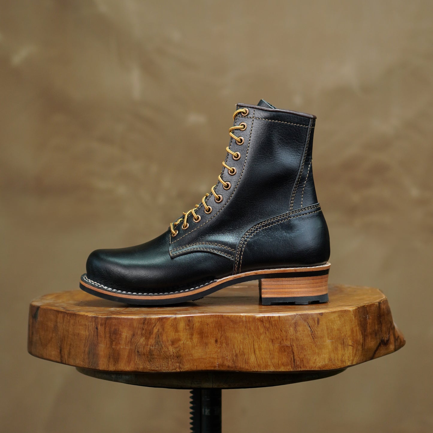 Trooper Boots 8" (Raven Black)
