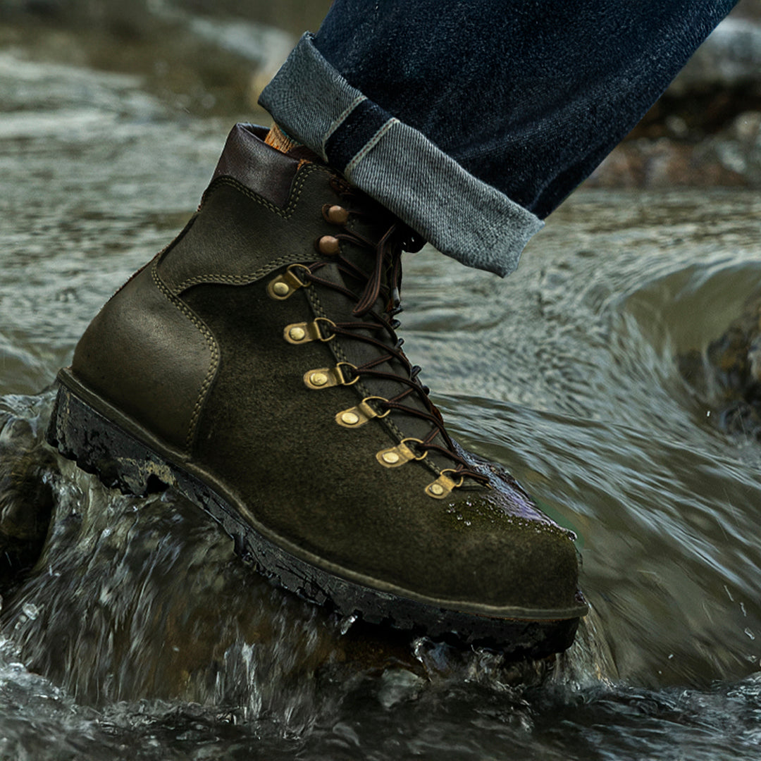 Himalayan Hiker Boots 6" (Grizzly Green) Water Repellent