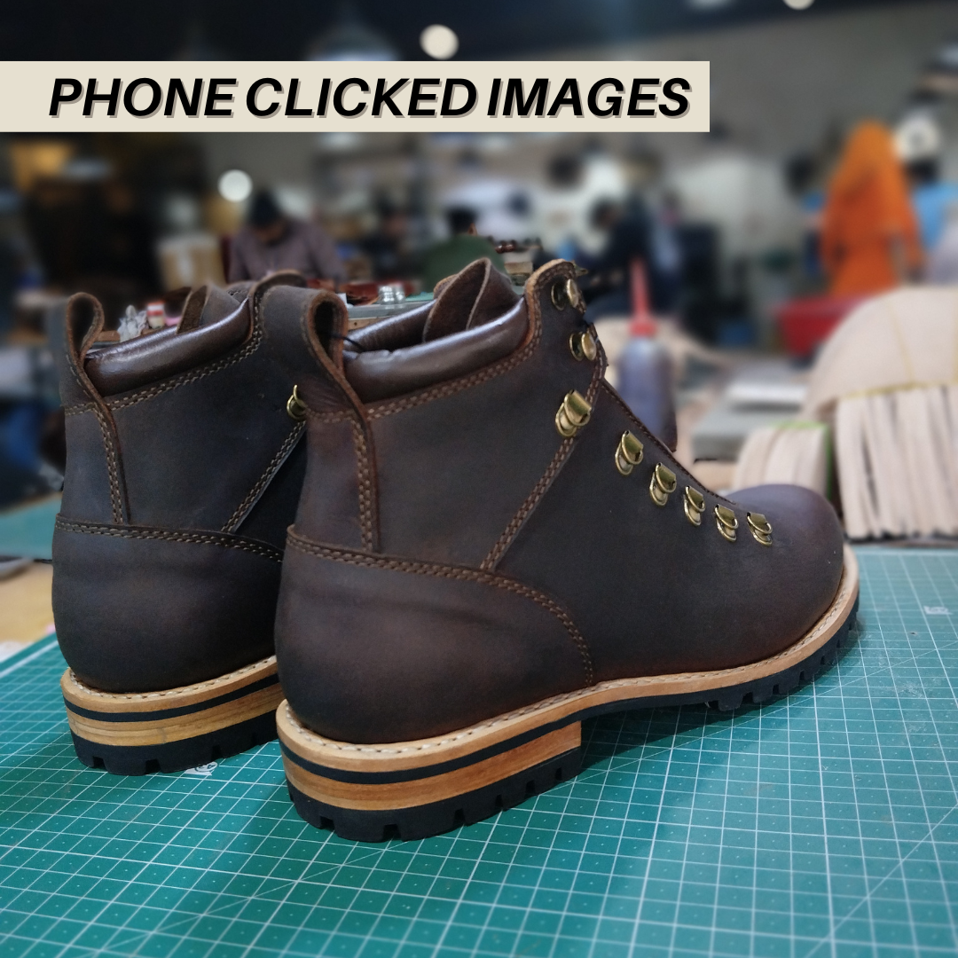 Hike Boots 6" (Vintage Brown) Goodyear Welted