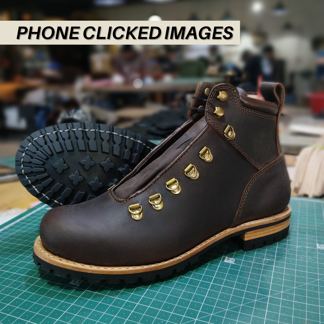Hike Boots 6" (Vintage Brown) Goodyear Welted