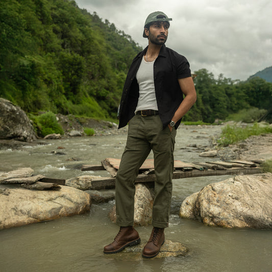 Himalayan Trailmaster Boots 6" (Vintage Brown) Water Repellent