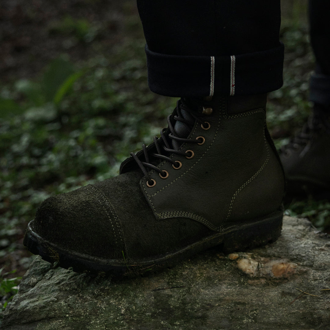 Himalayan Trailmaster Boots 6" (Grizzly Green) Water Repellent