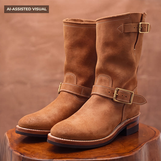 Boots (Wheat Roughout) Leather - Vault
