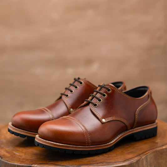 Marshal Shoes (Saddle Tan) Goodyear Welted