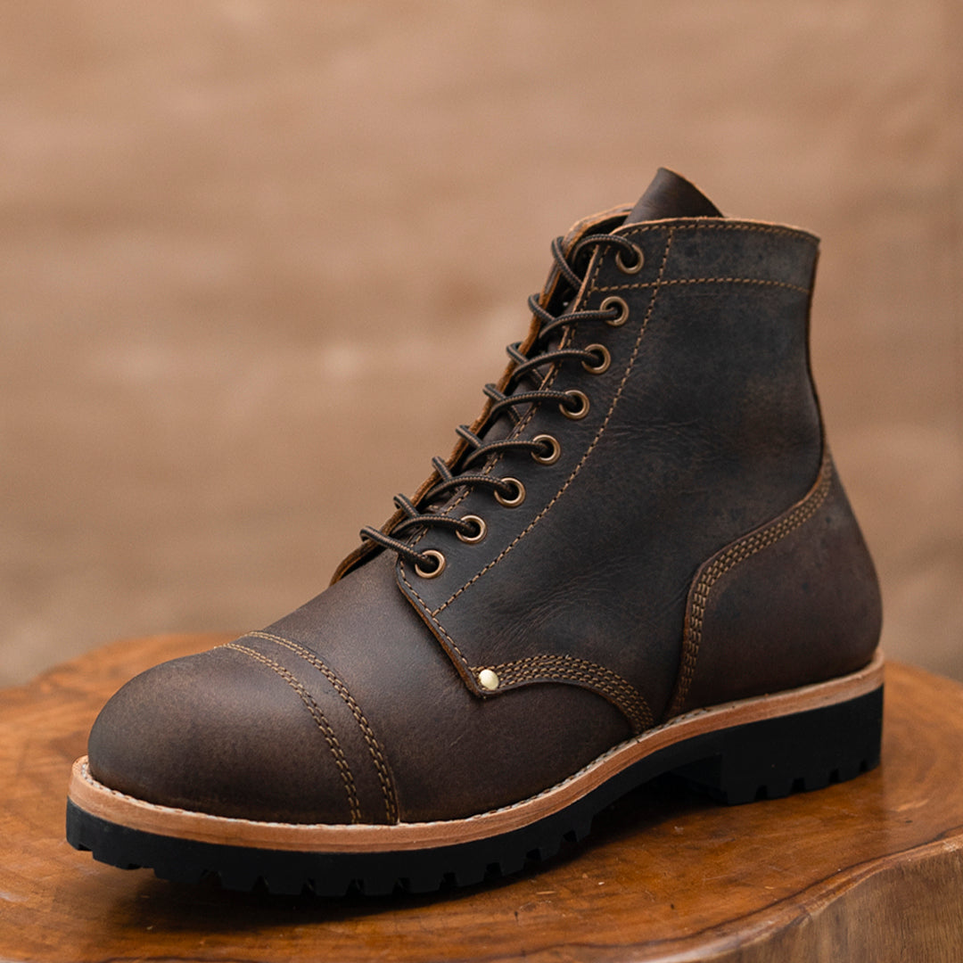 Combat Boots 6" (Vintage Brown) Goodyear Welted