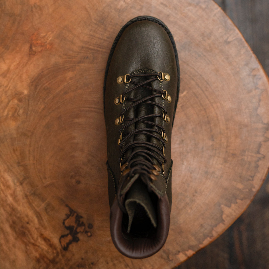Himalayan Hiker Boots 6" (Moss Green) Water Repellent