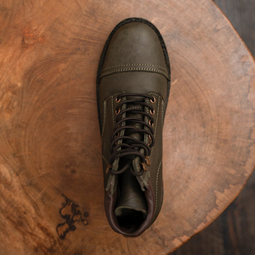 Himalayan Trailmaster Boots 6" (Moss Green) Water Repellent