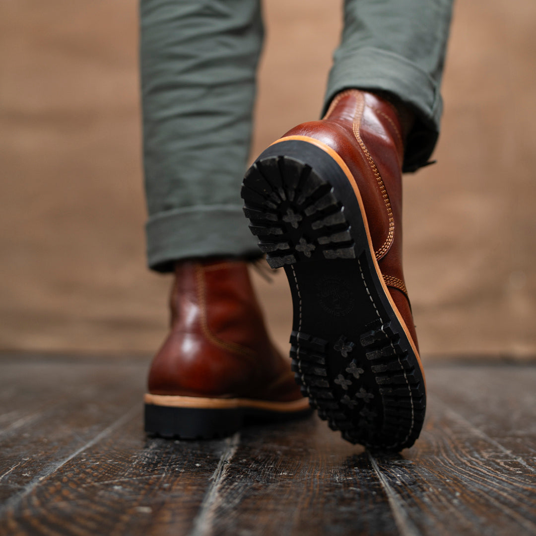 Combat Boots 6" (Saddle Tan) Goodyear Welted