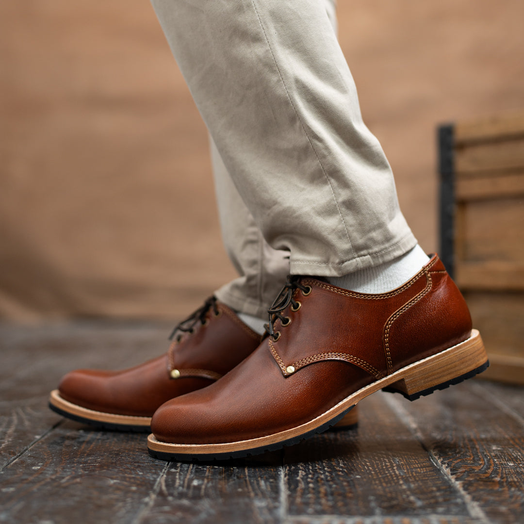 Service Shoe (Saddle Tan) Goodyear Welted