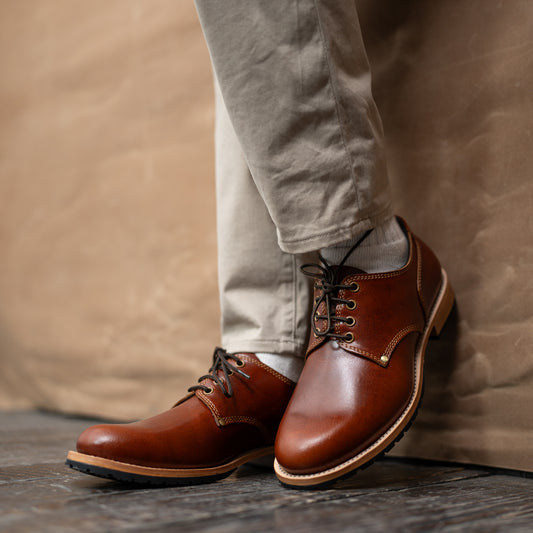 Service Shoe (Saddle Tan) Goodyear Welted