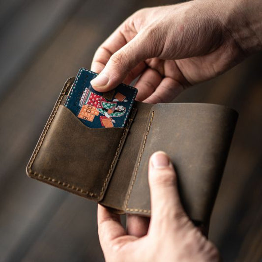 Legacy Trifold Wallet (Vintage brown)