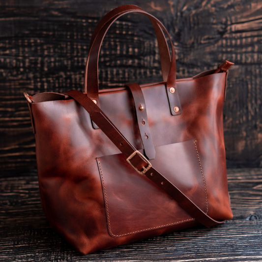 Portland Tote (Saddle Tan)