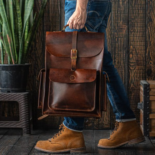 Heritage Backpack (Saddle Tan)