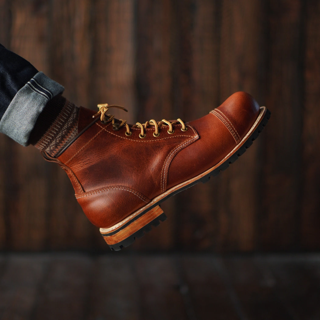 Ranger Boots 6" (Saddle Tan) Goodyear Welted