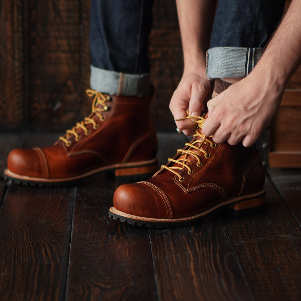 Ranger Boots 6" (Saddle Tan) Goodyear Welted