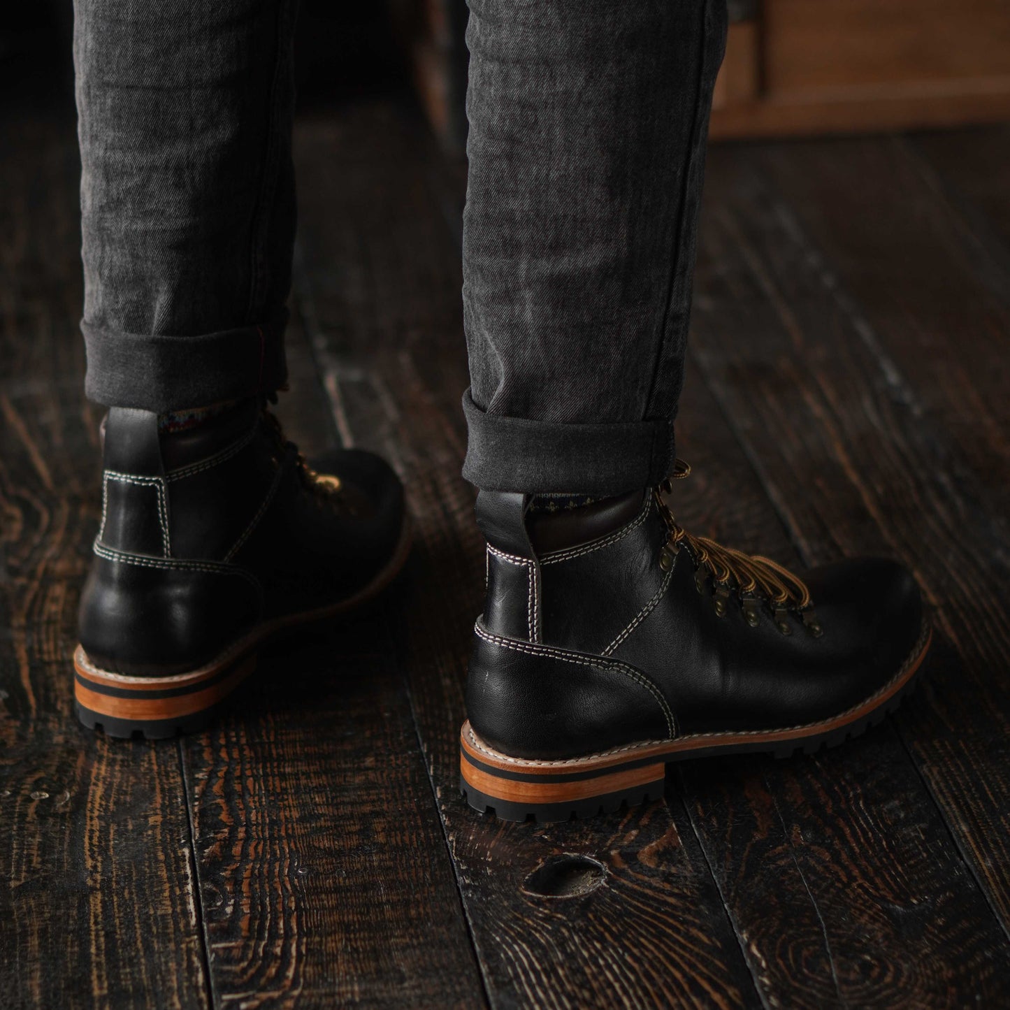 Hike Boots 6" (Raven Black) Goodyear Welted