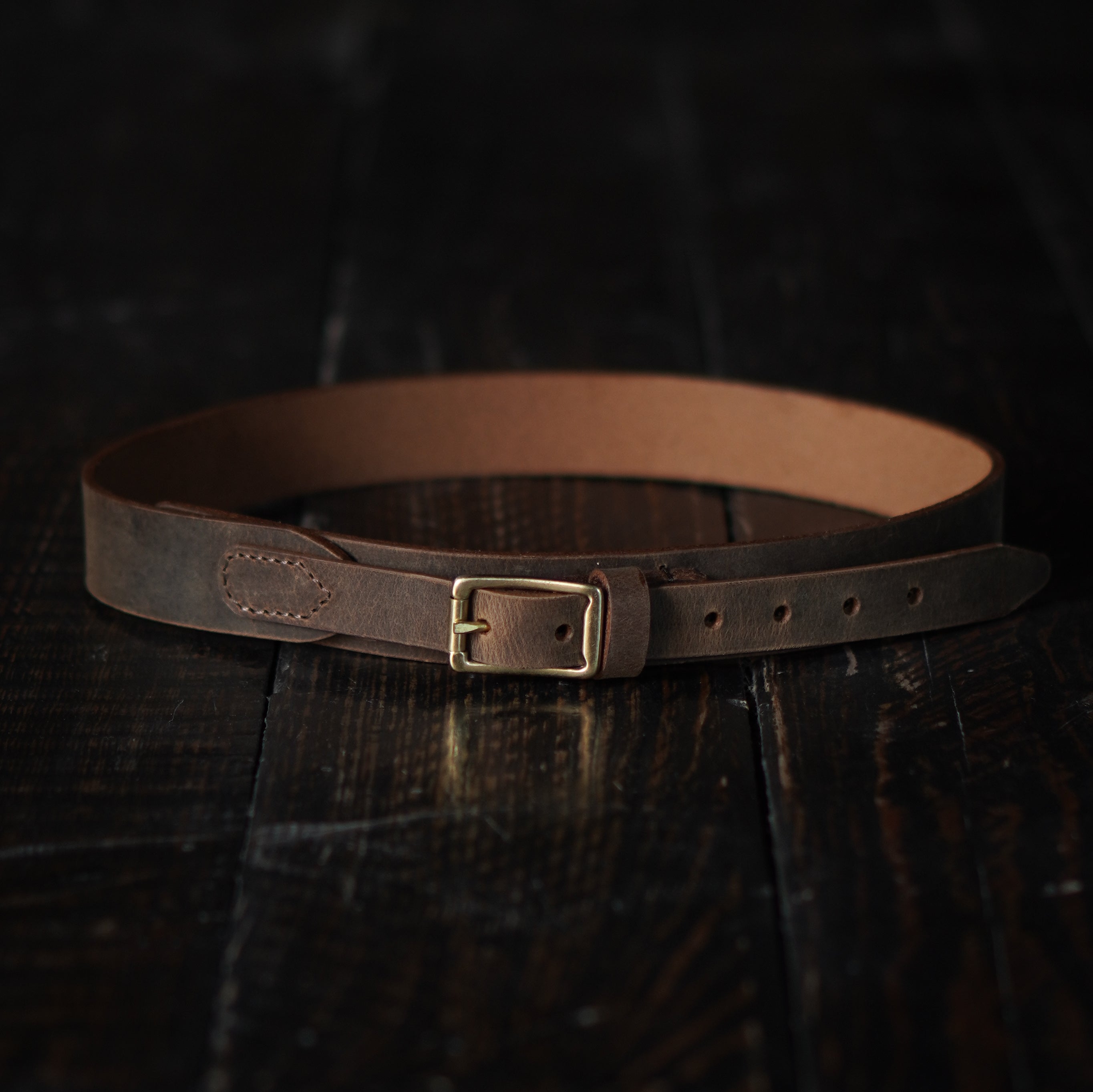 Brown Leather belt for women – Craft & Glory International display picture 1