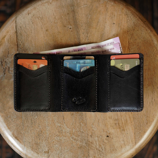 Legacy Trifold Wallet (Raven Black)