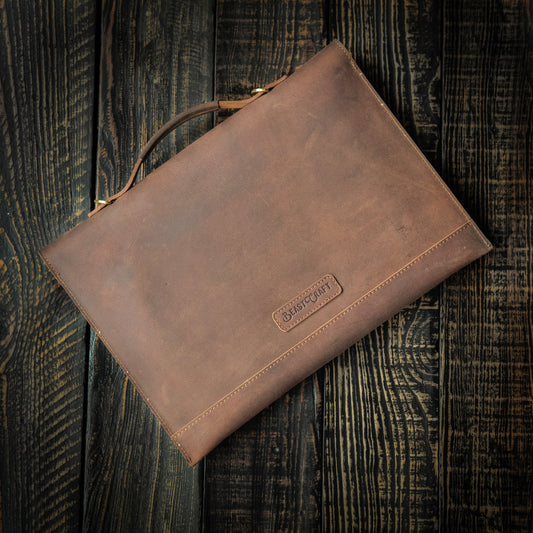 Satchel Sleeve (Vintage Brown)