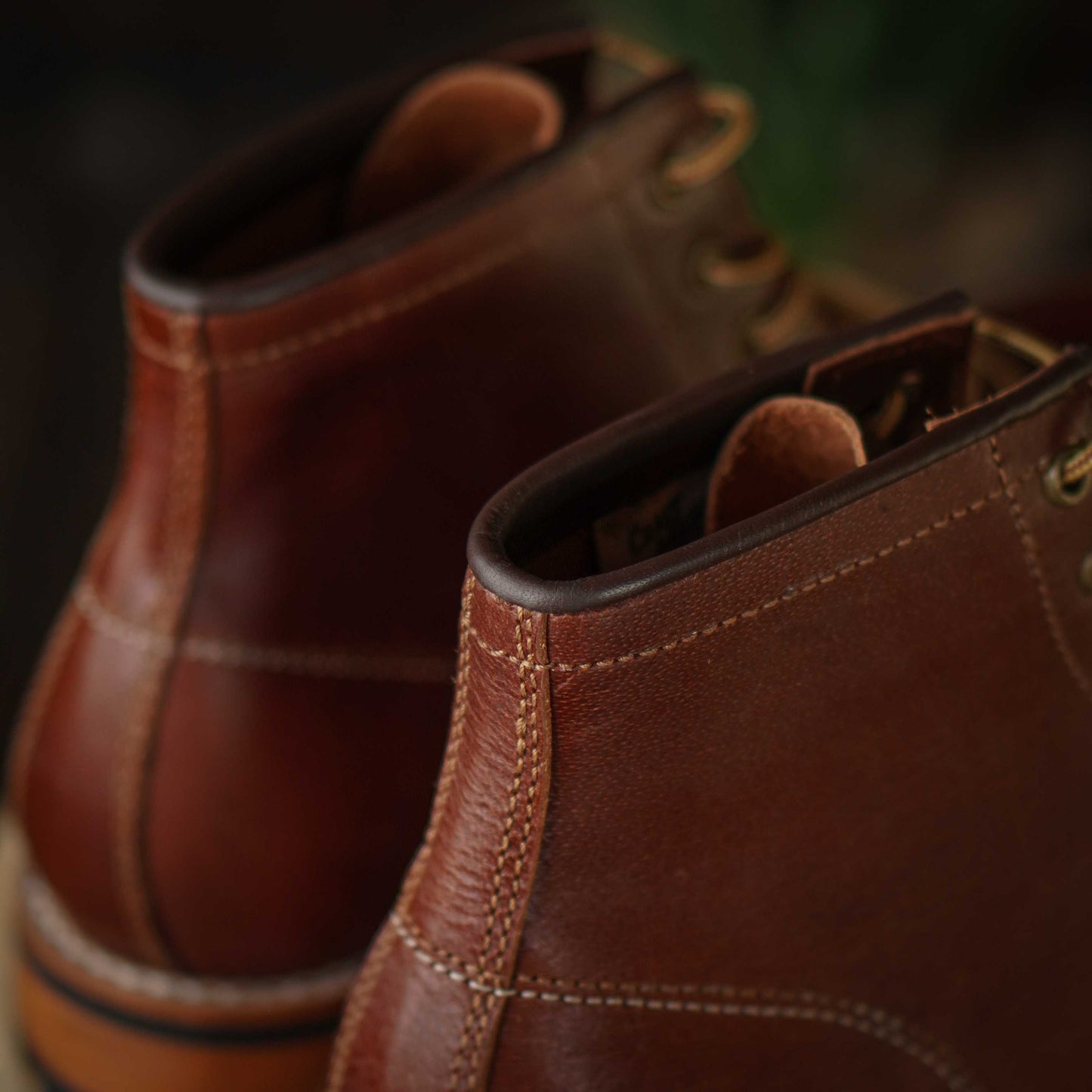 Moc-Toe Explorer Leather Boots 6" (Saddle Tan) Goodyear Welted