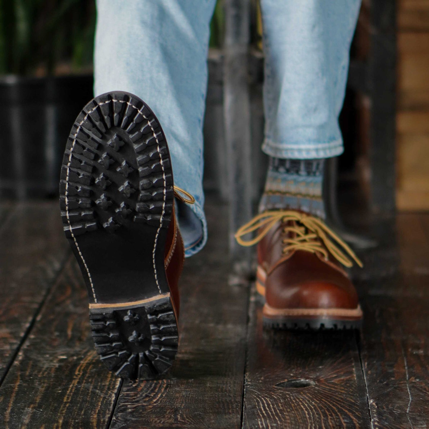 Task Shoes (Saddle Tan) Goodyear Welted