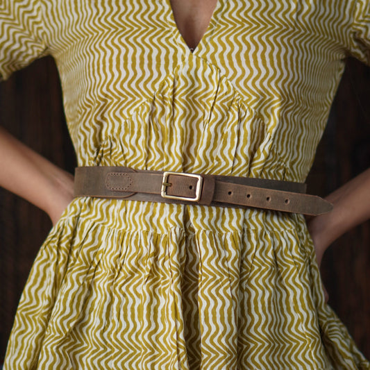 Victoria Belt for Women (Vintage Brown)