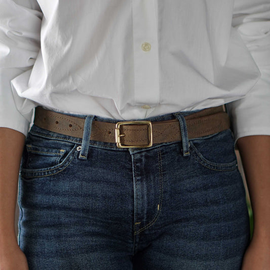 Westin Belt for Women (Vintage Brown)