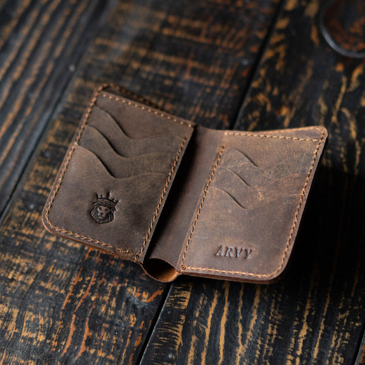 Countryman Vertical Wallet (Vintage Brown)