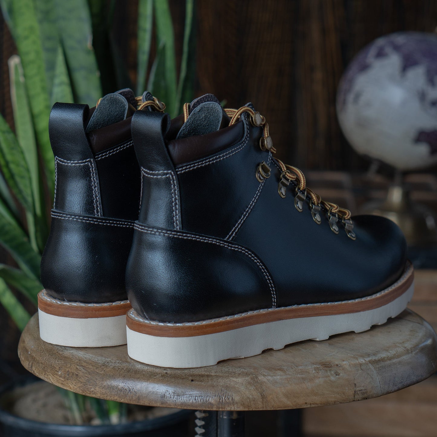 Trail Boots 6" (Raven Black) Goodyear Welted