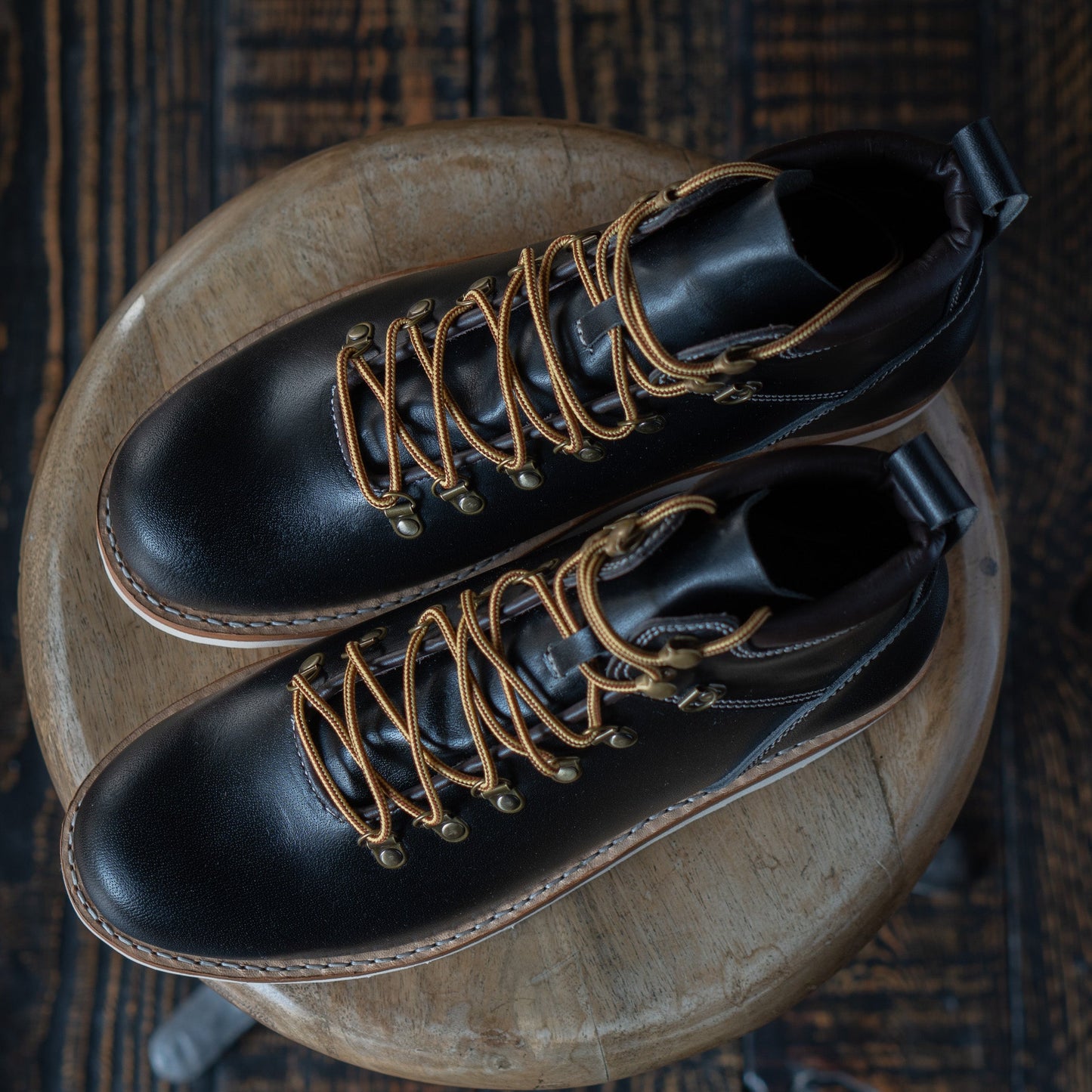 Trail Boots 6" (Raven Black) Goodyear Welted