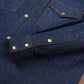 Selvedge Denim Overshirt 10 Oz (Indigo Blue)