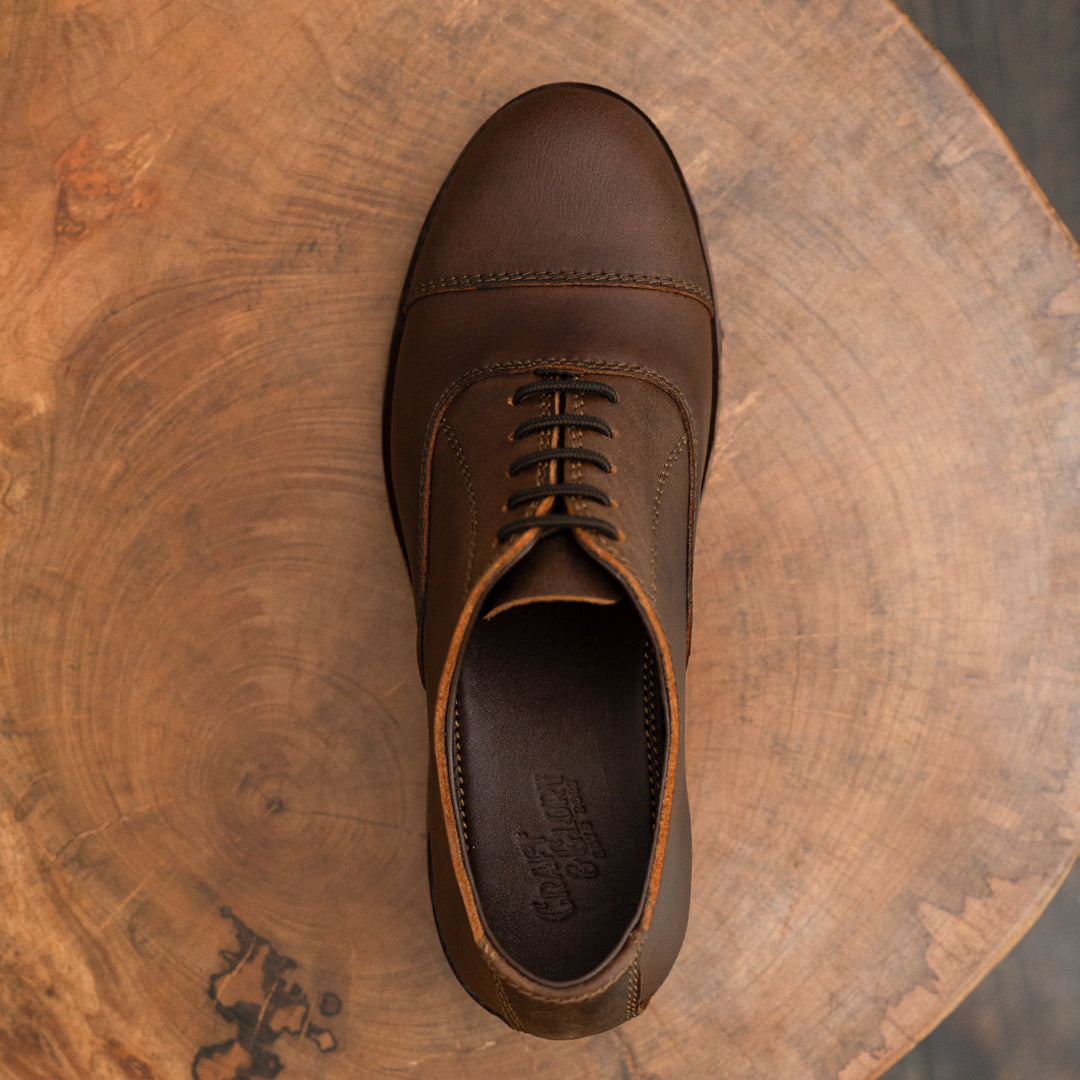 Duty Shoe (Vintage Brown) Goodyear Welted