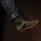 The Foundry Engineer Boots (Grizzly Green) Goodyear Welted