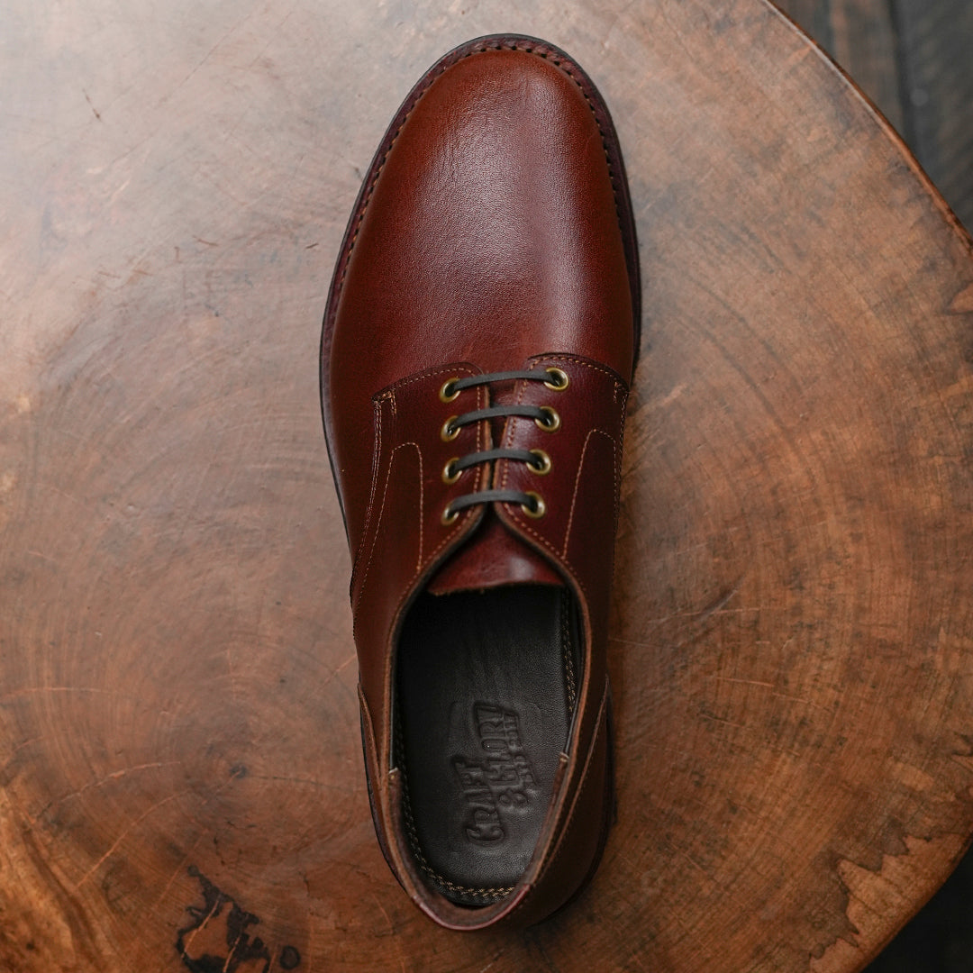 Craft Boondocker Shoes (Saddle Tan) Goodyear Welted