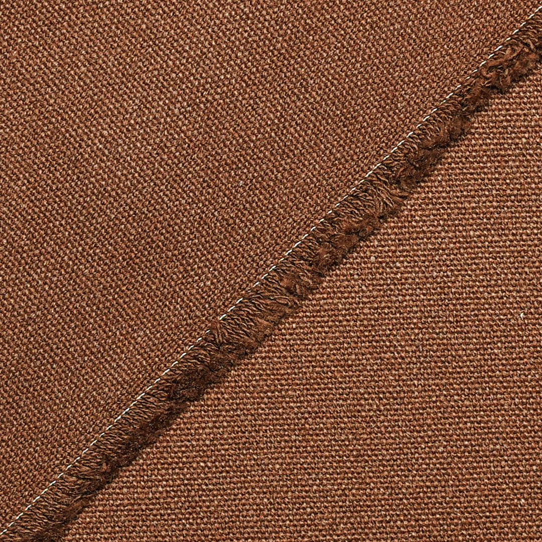 Double Knee Carpenter Fox Brown 12 Oz Duck Canvas Pants For Men (True Straight)