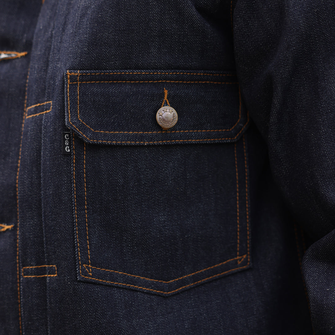Trucker Type 2 Selvedge Blue Blood