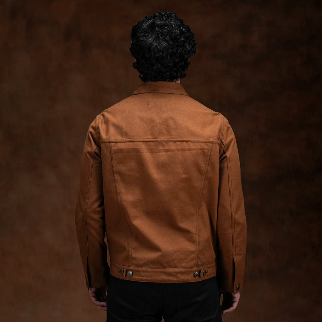 Trucker Type 2 Fox Brown 12 Oz Duck Canvas