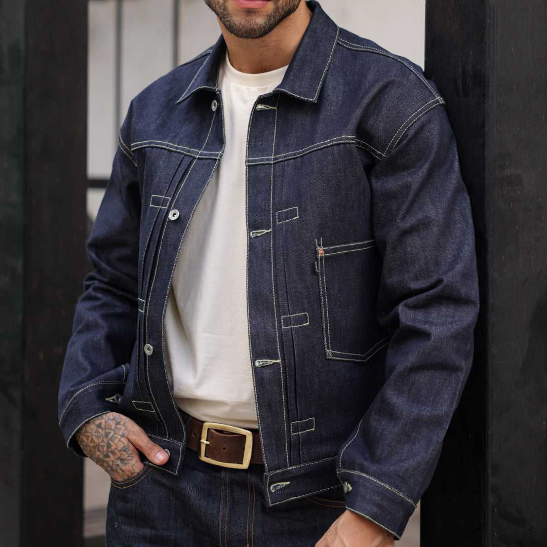 Trucker Type 1 Selvedge Blue Blood