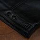 Trucker Type 2 Leather Jacket (Raven Black)