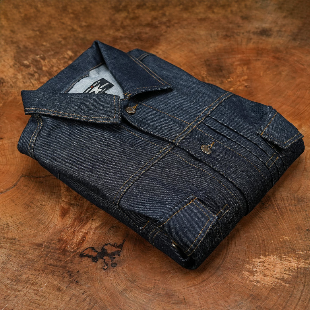 Trucker Type 2 Blue Blood 13 Oz Selvedge Denim