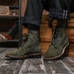 The Craft Boondocker Boots (Grizzly Green) Goodyear Welted