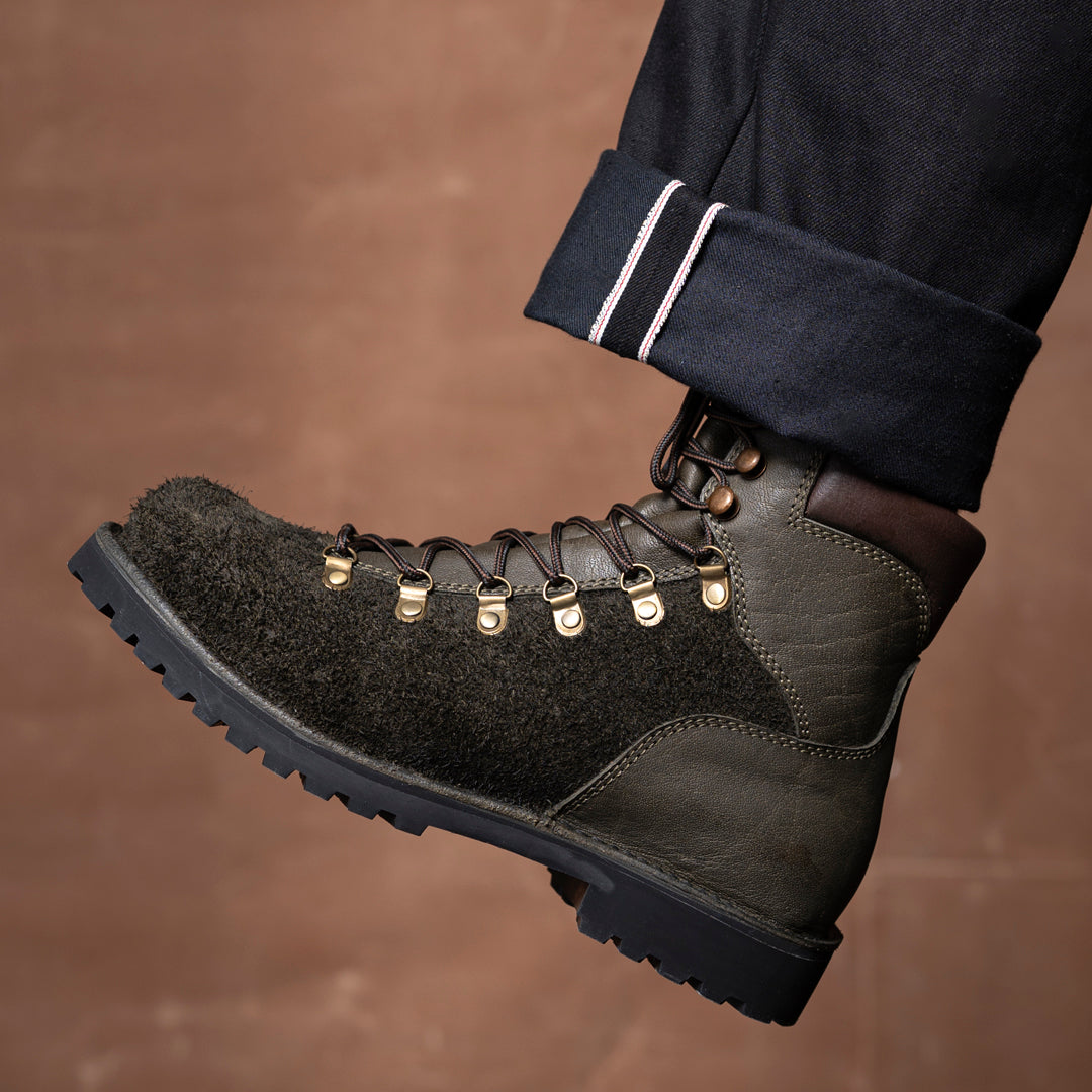 Himalayan Hiker Boots 6" (Grizzly Green) Water Repellent