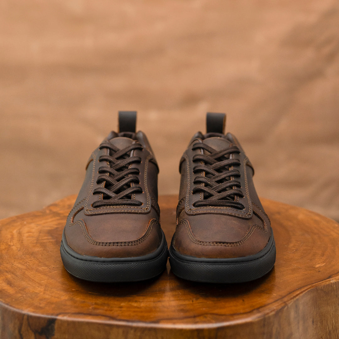 Brooklyn Low Top Sneakers (Vintage Brown)