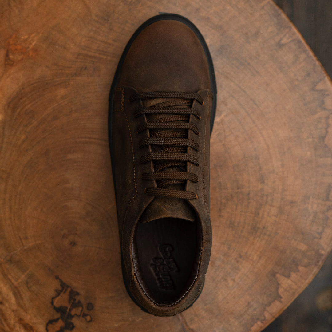 Manhattan Low Top Sneakers (Vintage Brown)